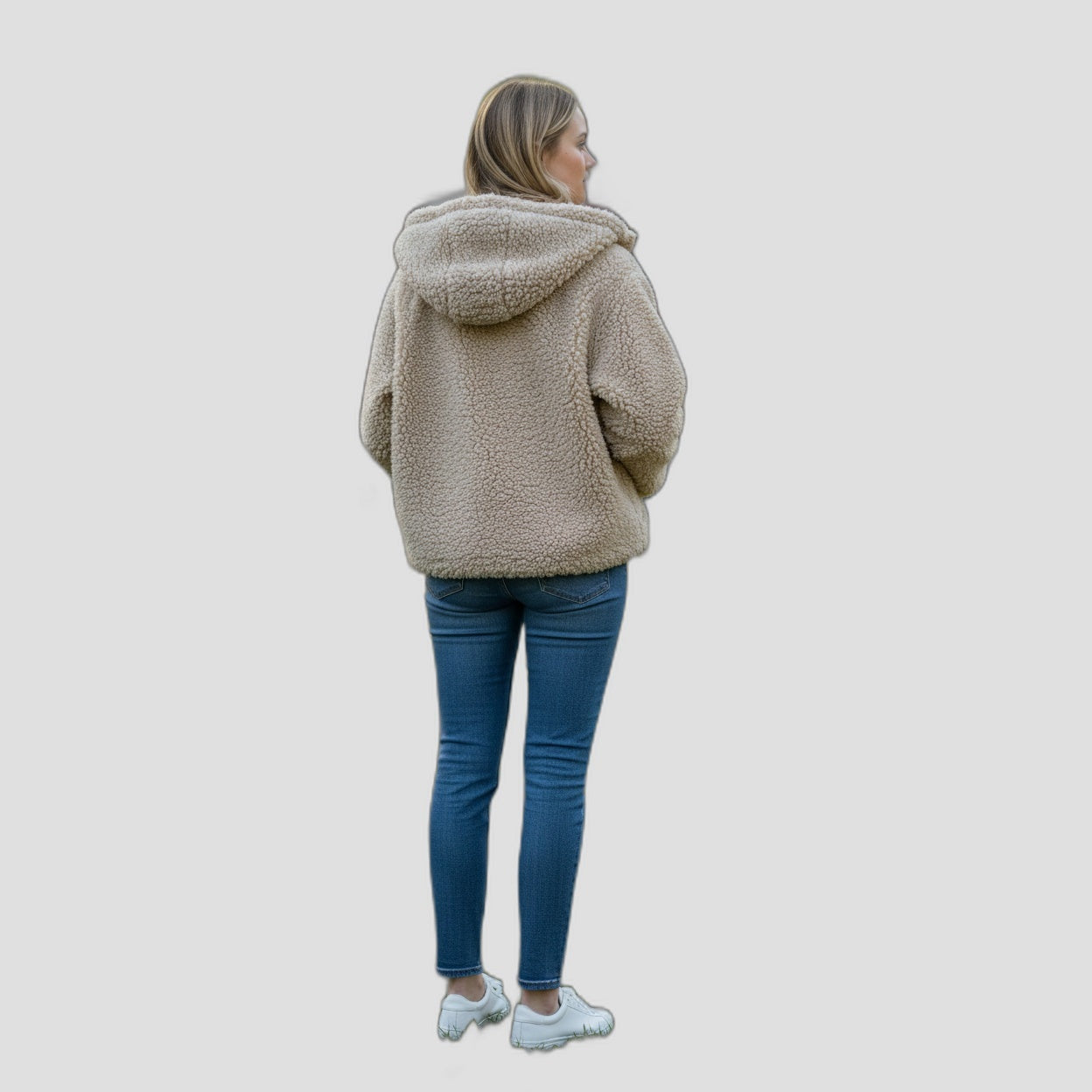 Bold Tan Reversible Shearling Jacket: Fierce Winter Warmth