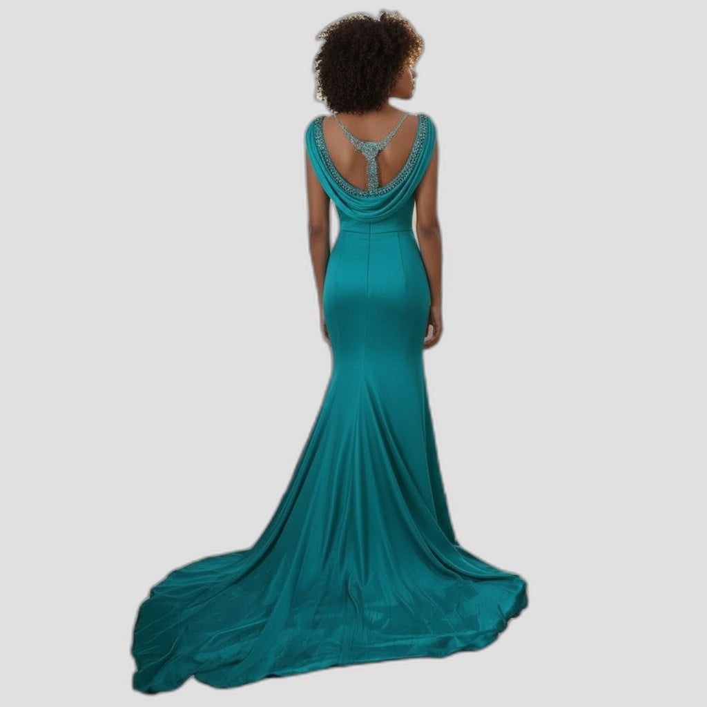 Teal Temptation: The Dress That Turns Heads & Hearts