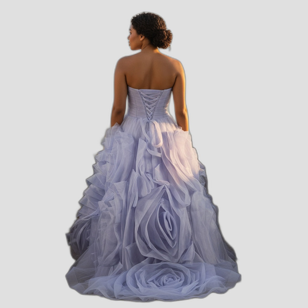 Lavender Dream: The Ultimate Tulle Fairy Tale Gown