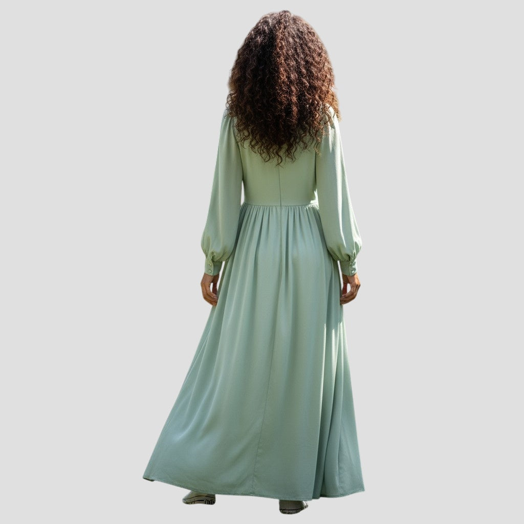 Minty Fresh Dream Dress: Elegance in Every Twirl