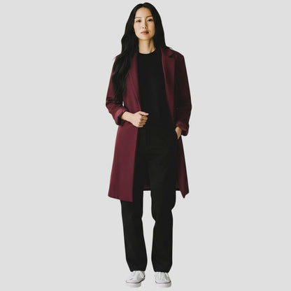 Chic Long Women's Coat - Your New Favorite Layer