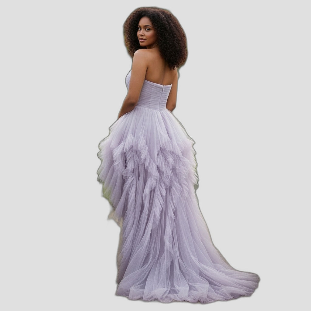 Lavender Whirlwind Tulle Ballgown: Dance with Dreams