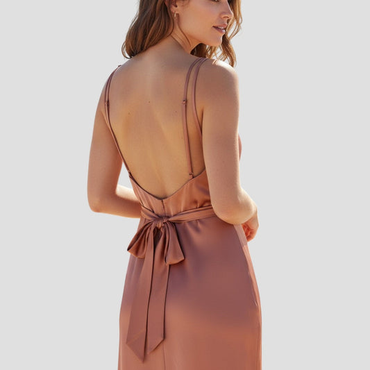 Satin Siren: The Dress That Turns Heads Faster Than You Can!