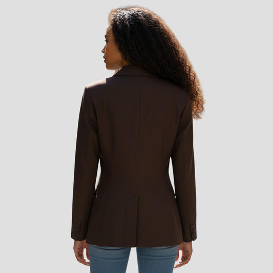 Chic Women's Blazer and Pants Suit Set