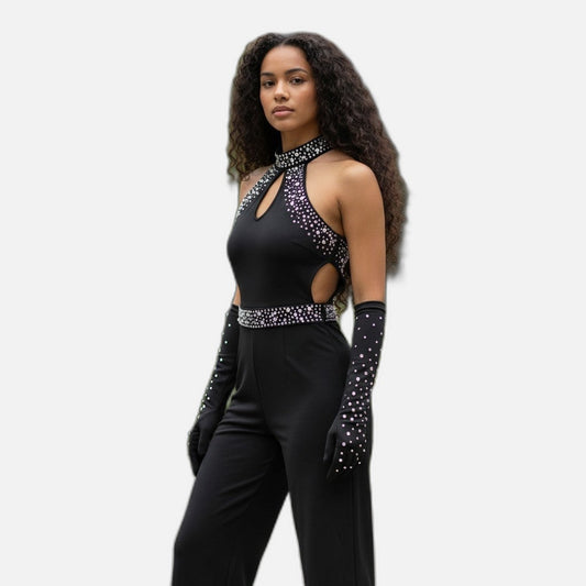 Sparkly Jumpsuit with Attitude