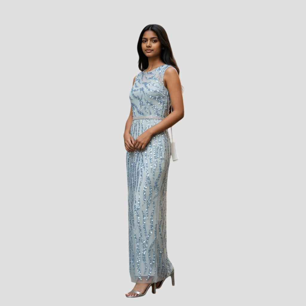 Sequin Splash: The Dazzling Diva Dress