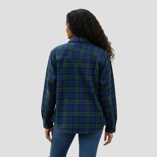 Tartan Sherpa Jack Watch - Cozy Plaid Adventure Buddy