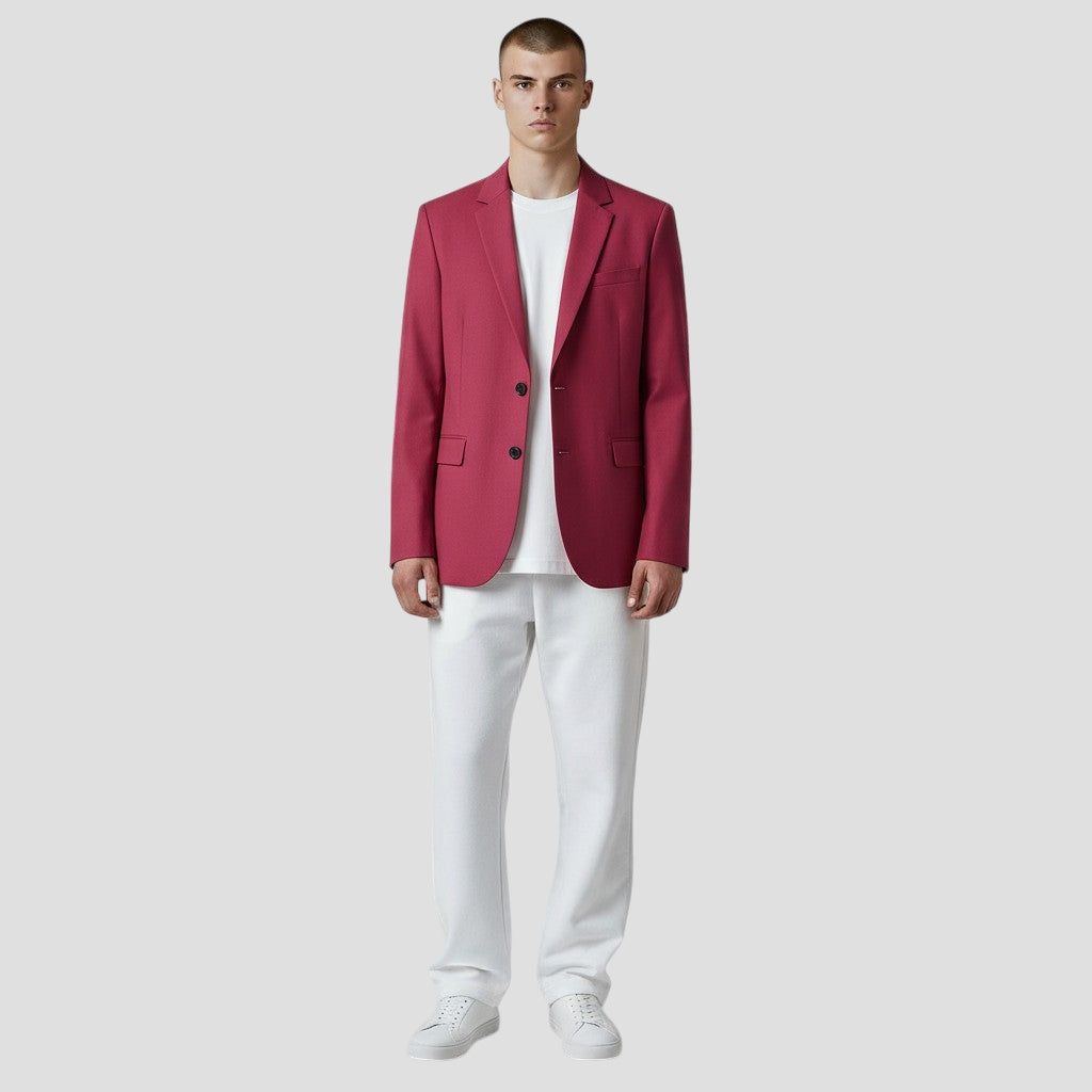 Fuchsia Power Blazer: Command Attention in Every Room!