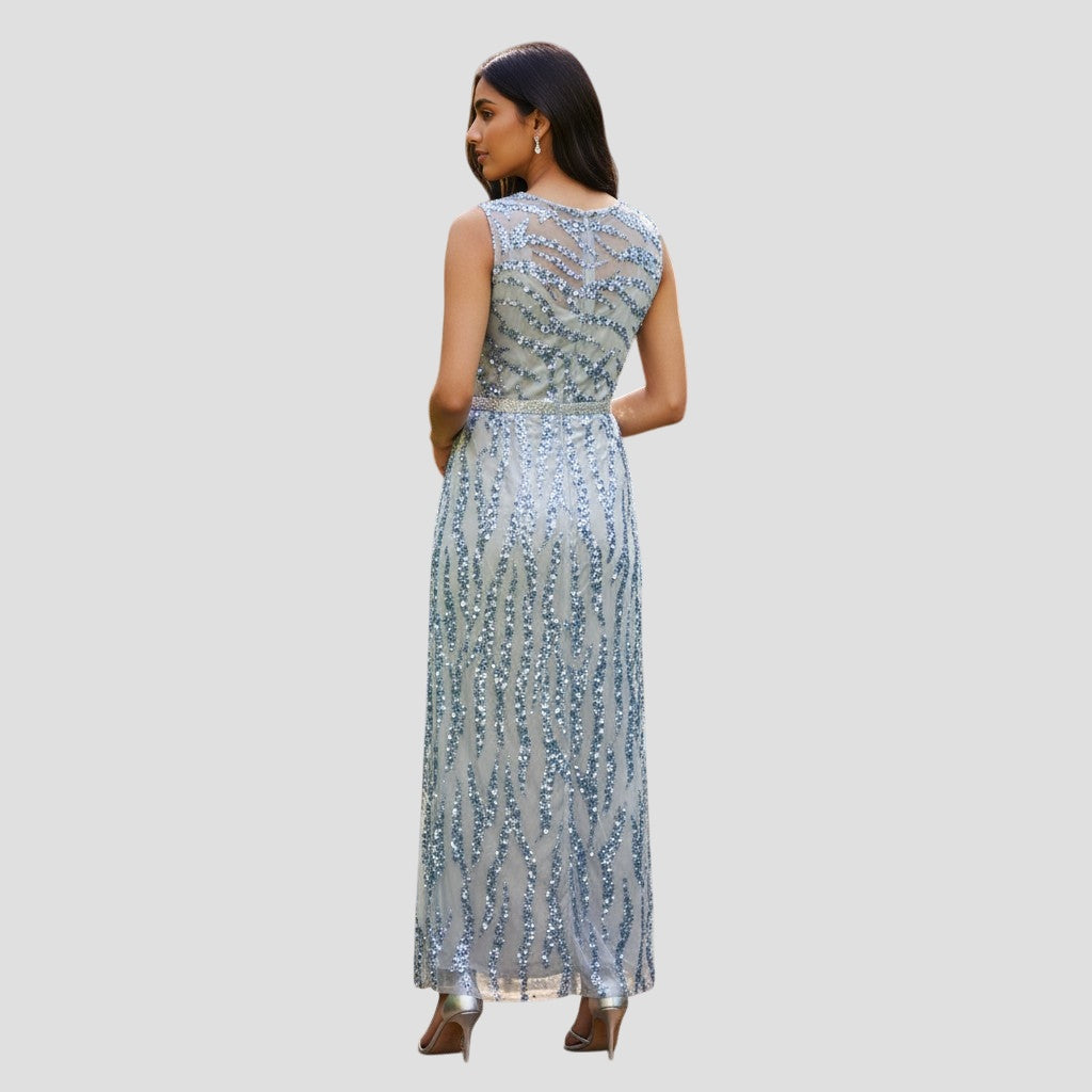 Sequin Splash: The Dazzling Diva Dress