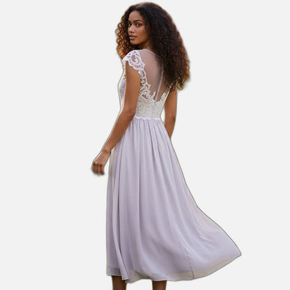 Elegant Lace Maxi Dress - Wedding Ready!