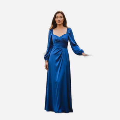 Enchanting Satin Evening Dress - Magical Celebration
