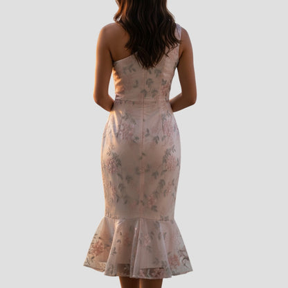 Whimsical Blooms Evening Gown: Elegance Meets Playfulness