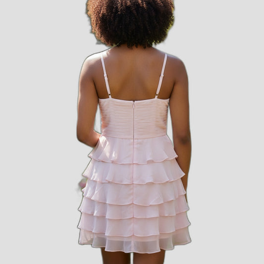 Sweetheart Ruffle Mini Dress: Flirty & Fabulous
