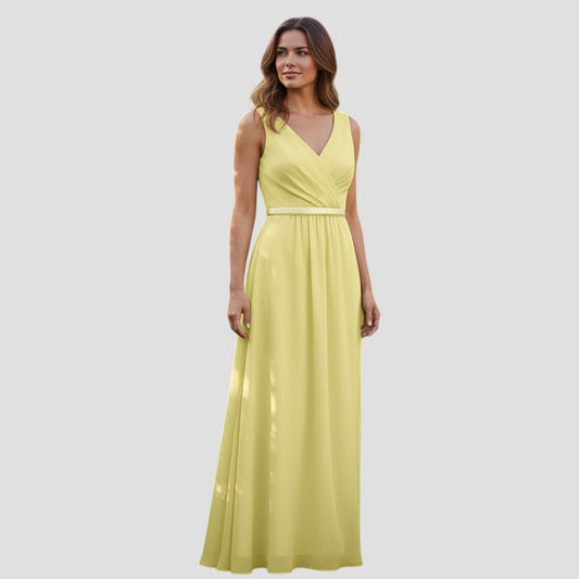Sunshine Swoon: The Ultimate Yellow Goddess Gown