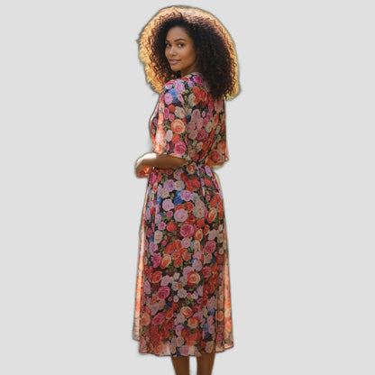 Garden Party Chic: Floral Delight Maxi Dress
