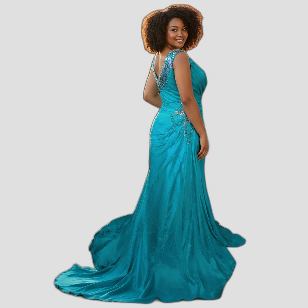 Teal Temptation: The Dress That Turns Heads & Hearts