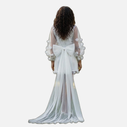 Whimsical Wonderland Sheer Bloom Dress