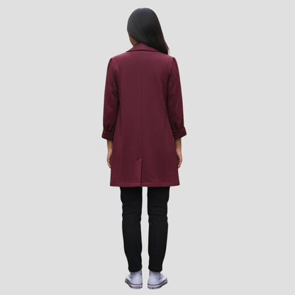 Chic Long Women's Coat - Your New Favorite Layer