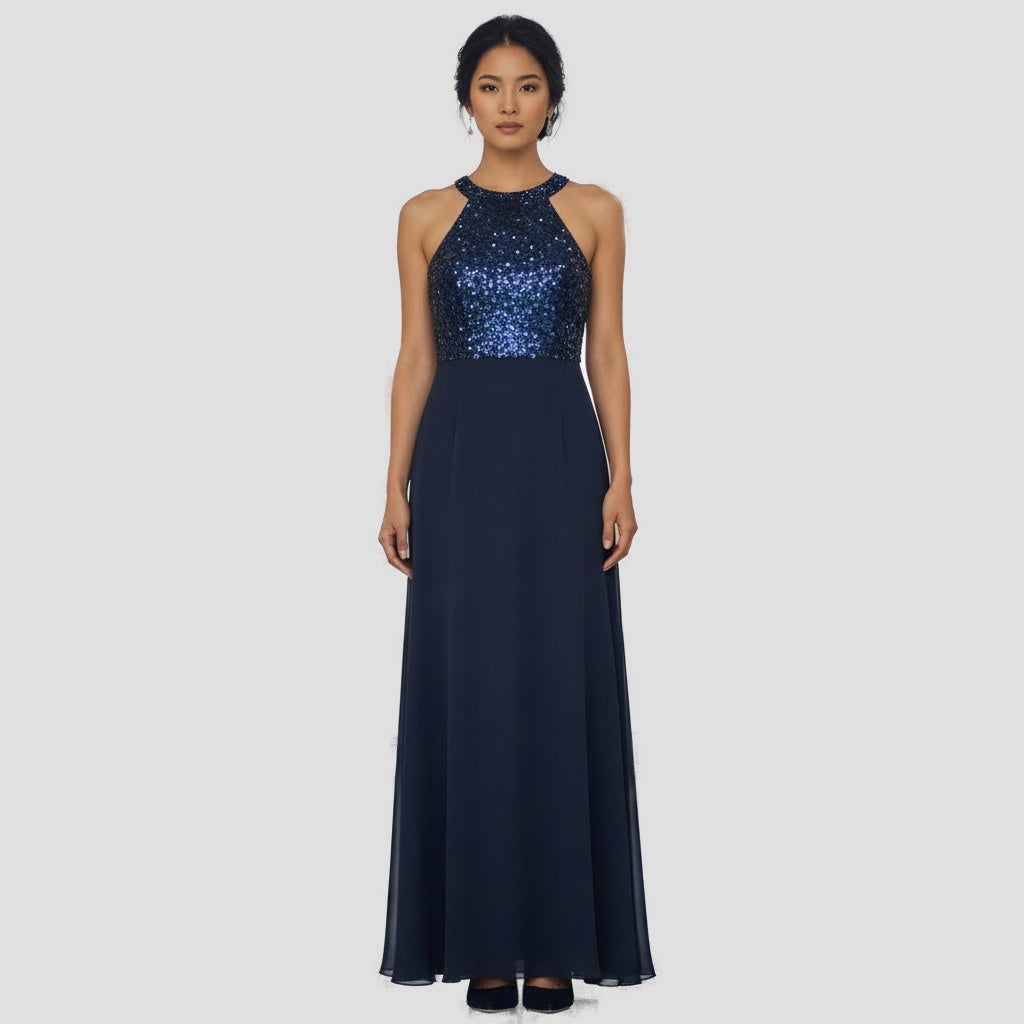 Midnight Sequin Gown: Unleash Your Inner Glam