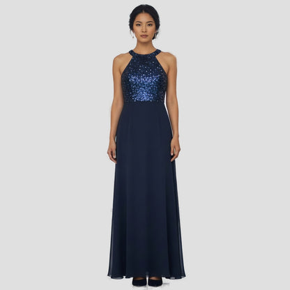 Midnight Sequin Gown: Unleash Your Inner Glam