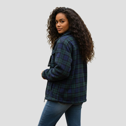Tartan Sherpa Jack Watch - Cozy Plaid Adventure Buddy