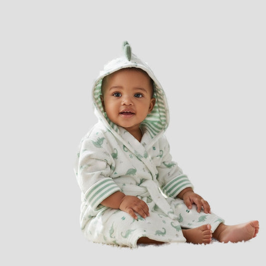 Just One For You Infant Dinosaur Robe 0-9 months