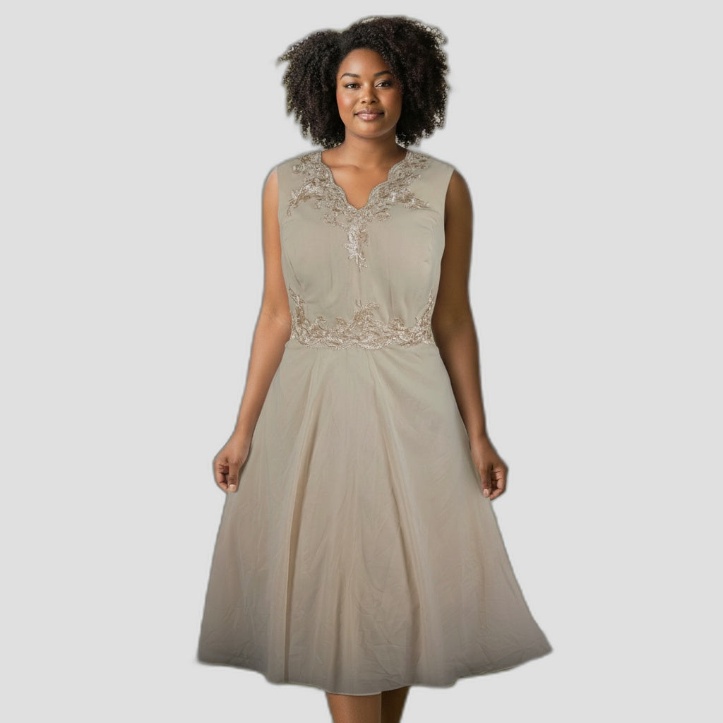 Chic Simplicity: The Enchanted Evening Dress