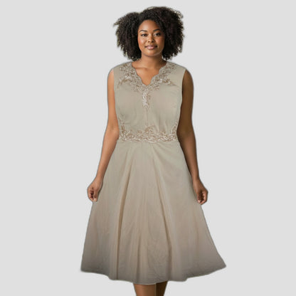 Chic Simplicity: The Enchanted Evening Dress
