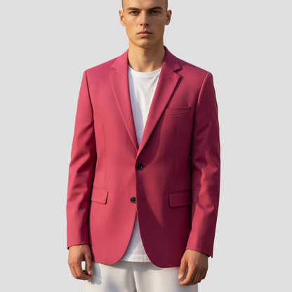 Fuchsia Power Blazer: Command Attention in Every Room!