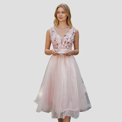 Blush Blossom Party Dress: Dance Like Everyone's Watching