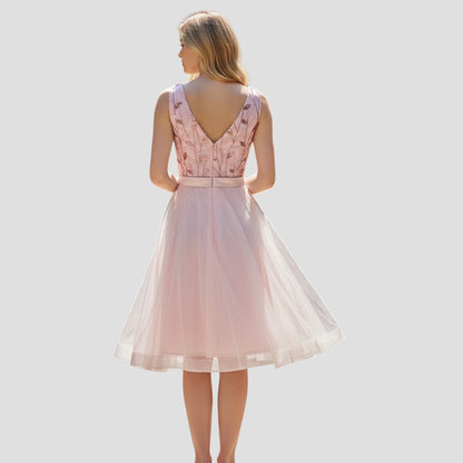 Blush Blossom Party Dress: Dance Like Everyone's Watching