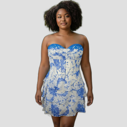 Floral Fantasy: The Dress That Blooms Everywhere You Go!