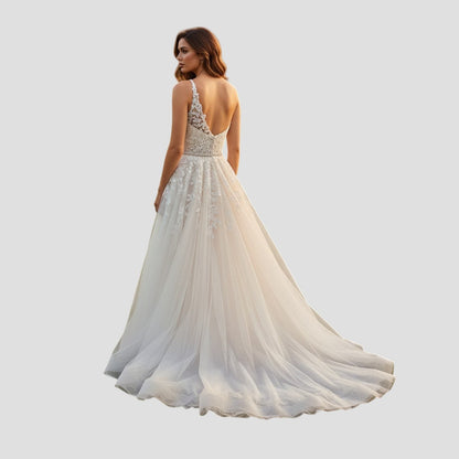 Whimsical Lace Dreams: The One-Shoulder Wonder Gown