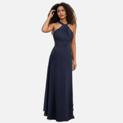 Sassy Evening Dress with Lace Bustier