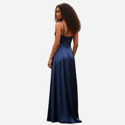 Sequined Party Dress - Sapphire Dreams