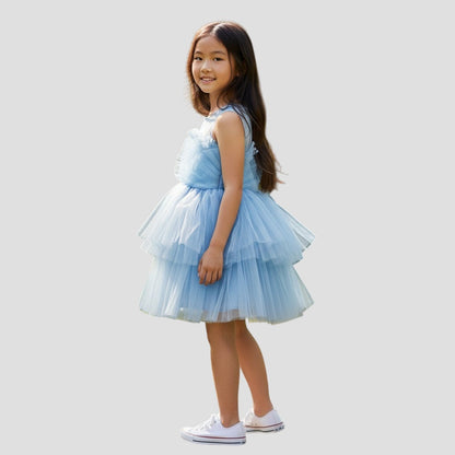 Cotton Candy Dreams Ruffled Dress: Sweeten Your Style!