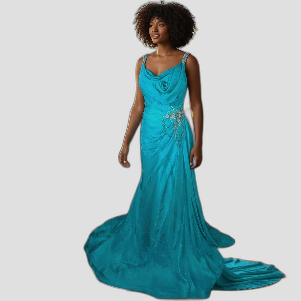 Teal Temptation: The Dress That Turns Heads & Hearts