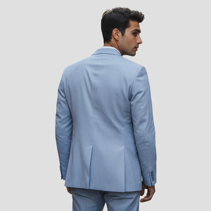 Sky's the Limit Chic Light Blue Blazer
