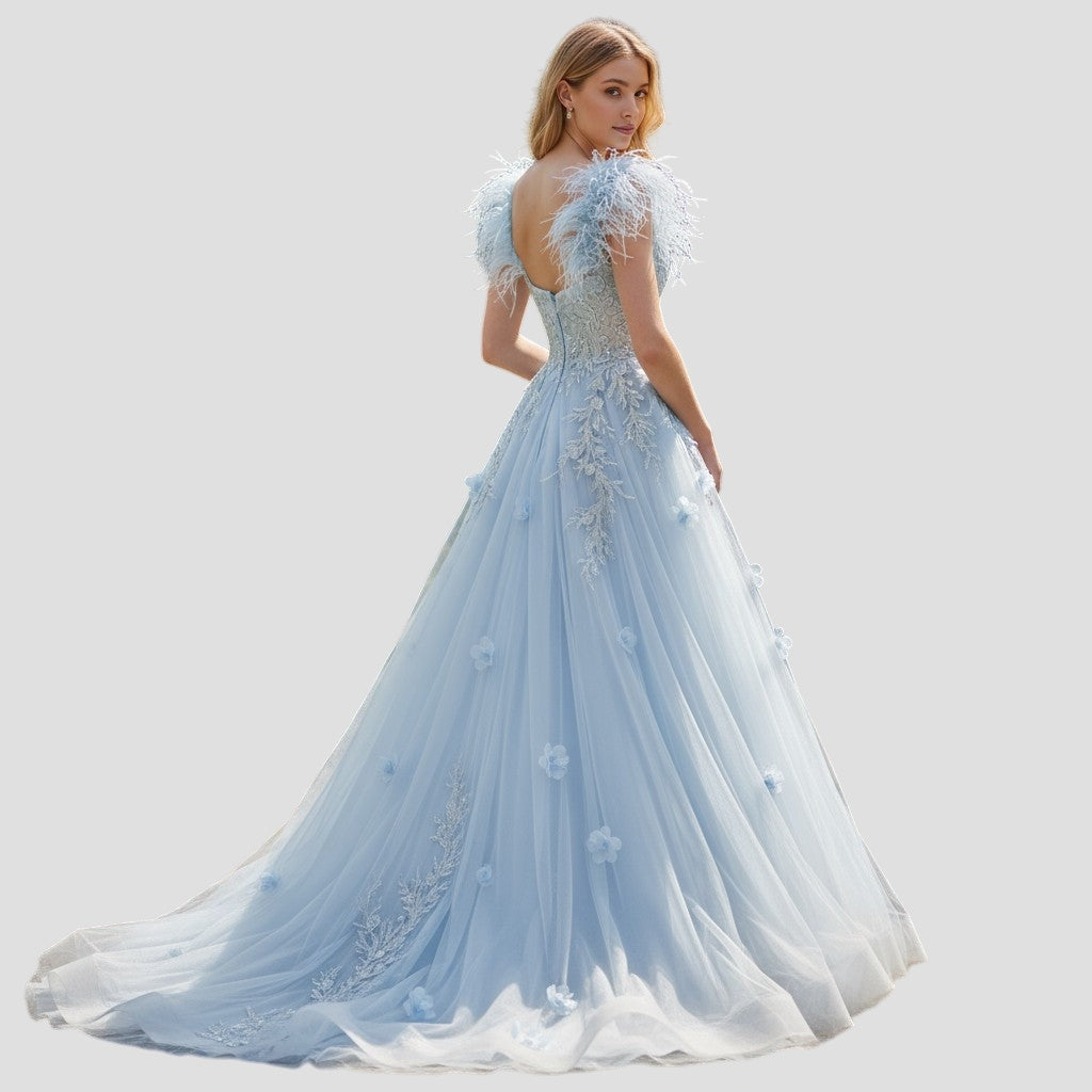 Enchanted Frost Fairy Tulle Ballgown EverAfter Ventures Enchanted Frost Fairy Tulle Ballgown EverAfter Ventures