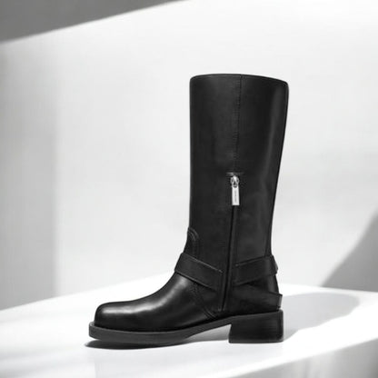 Crosby Leather Moto Boot