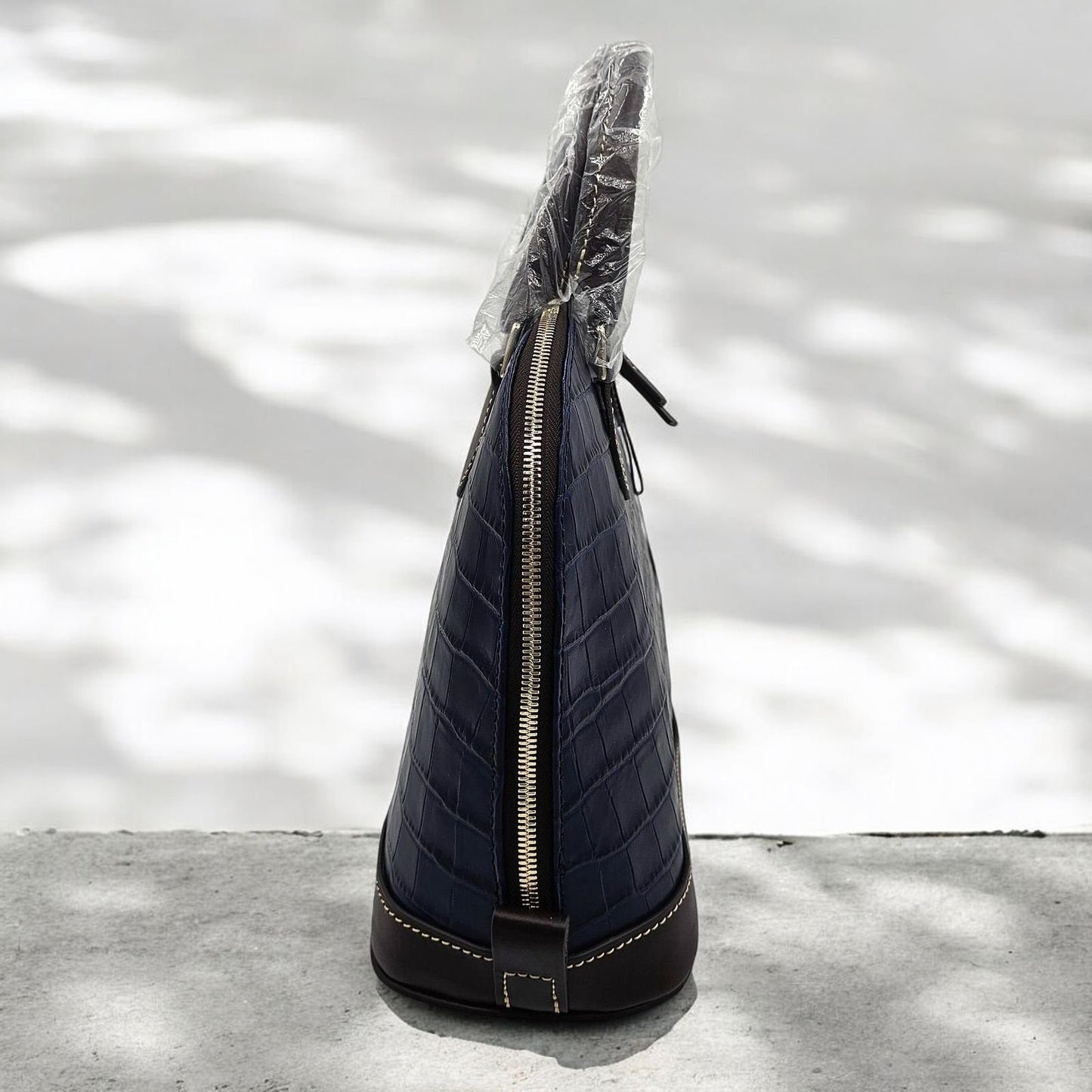 Croc-Embossed Satchel - Fancy Enough for Your Inner Fashion
