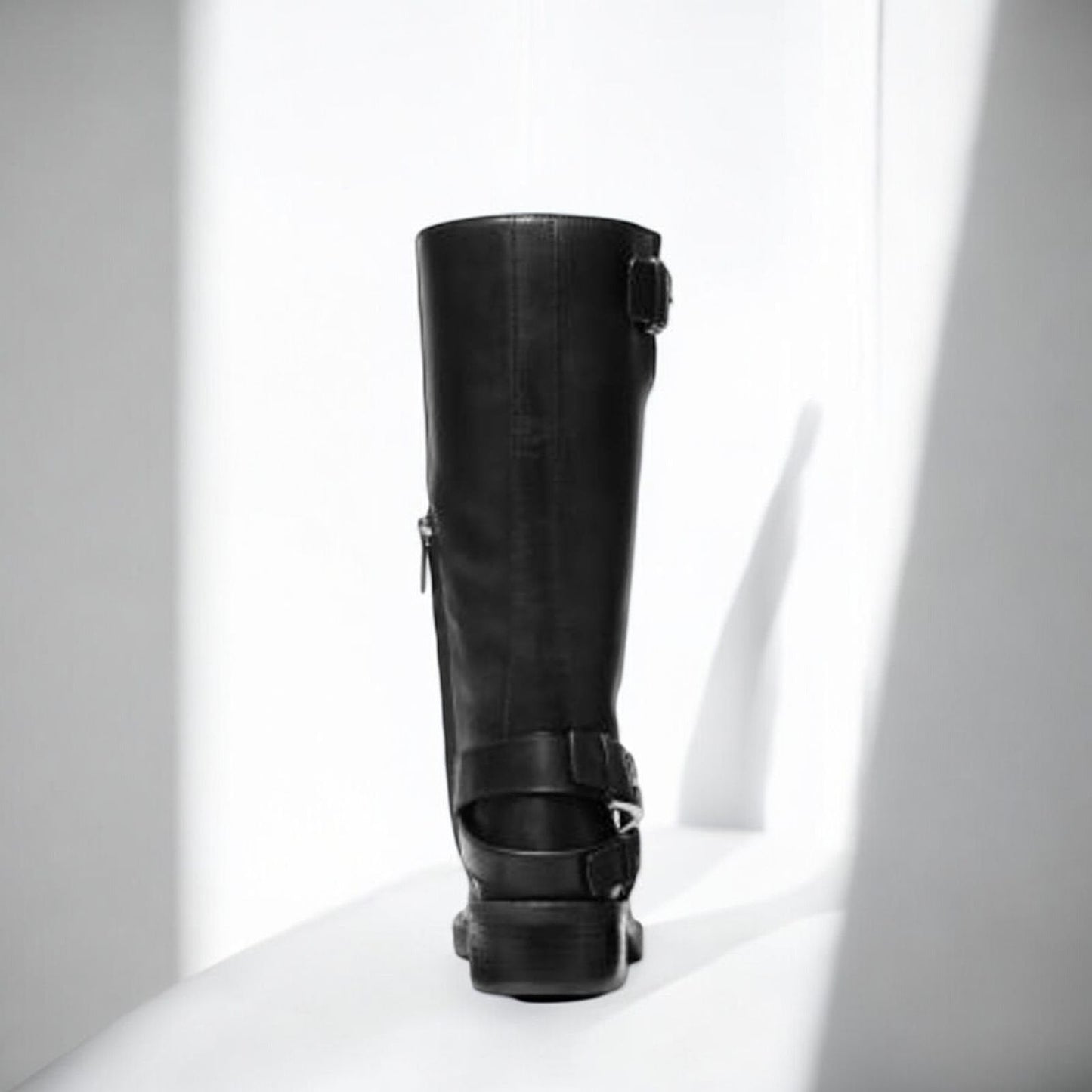 Crosby Leather Moto Boot