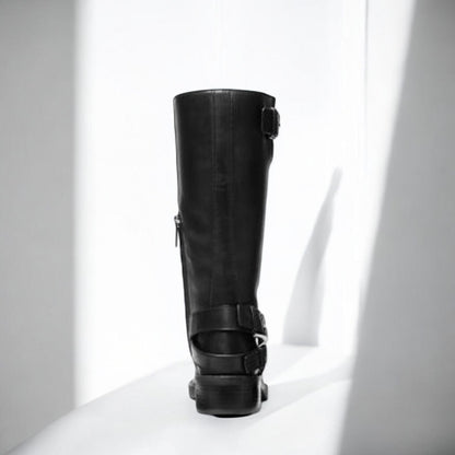 Crosby Leather Moto Boot