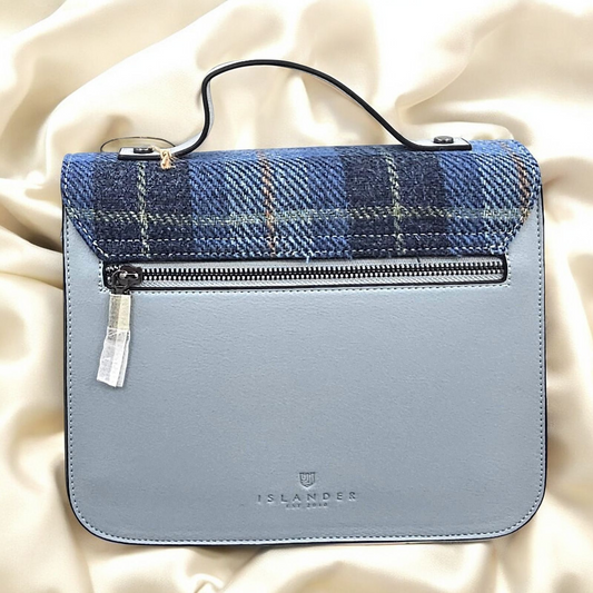 Chic & Plaid Women's Satchel - Handle Your Style!