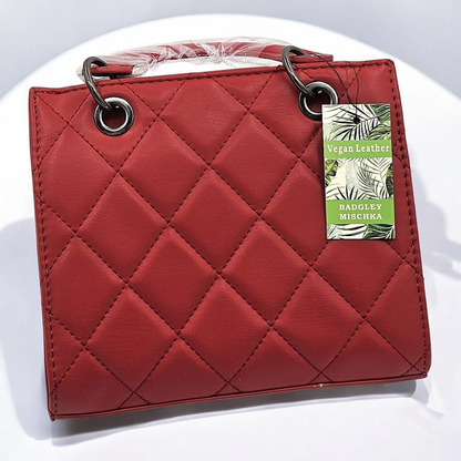 Elegant Vegan Leather Satchel