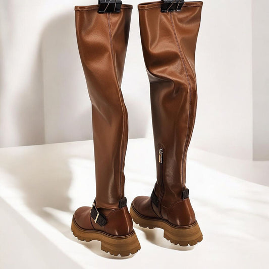 Knee-High Boots - Walk Tall, Look Taller!