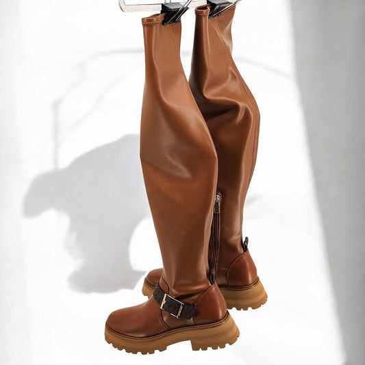 Knee-High Boots - Walk Tall, Look Taller!