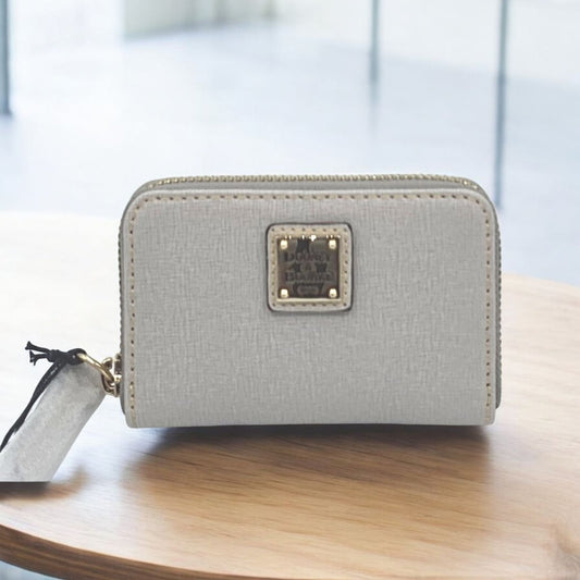 Saffiano Medium Classic Zip-Around Wallet - Elegant and Compact