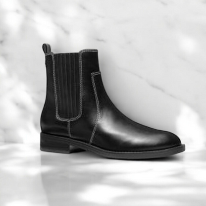 Ella Contrast-Stitched Chelsea Boot