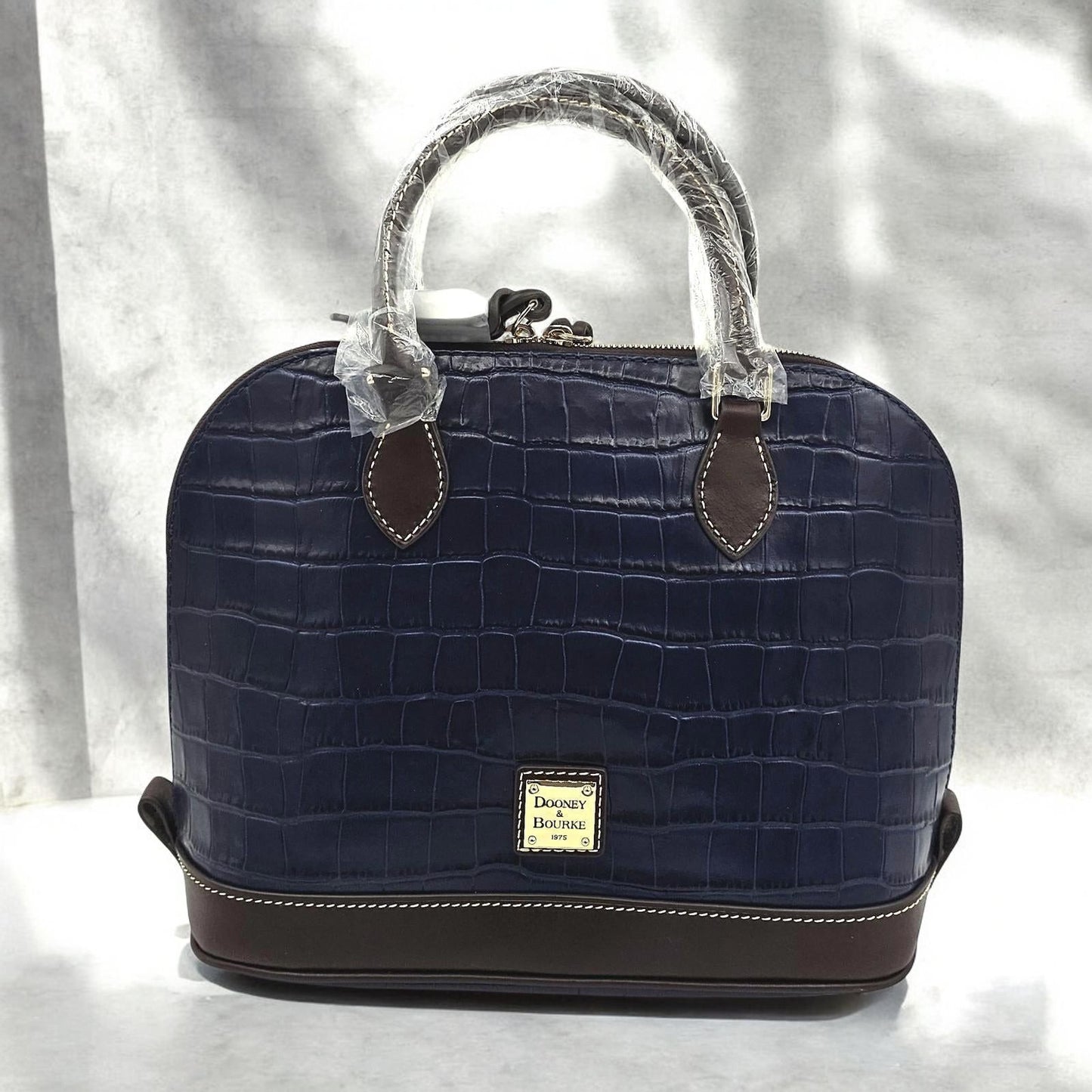 Croc-Embossed Satchel - Fancy Enough for Your Inner Fashion